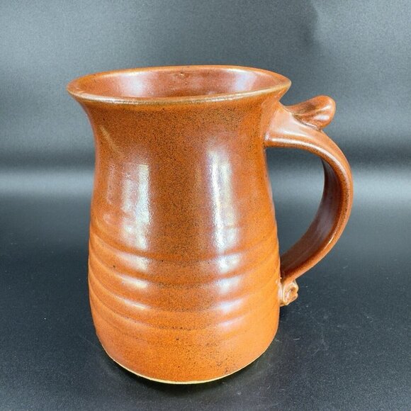 Wagner Stoneware Pottery Village Potter Coffee Mug Cup Face Anthropomorphic Mug - Picture 12 of 16